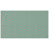 Blume von Pastel Apple auf grünem Tablettenkern Tischdecke (Vorderseite (Horizontal))