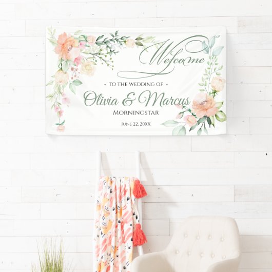 Blume von Pastell Spring Banner (Insitu)