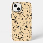 Blume von Pattern-Blume iPhone Hülle (Rückseite)