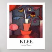 Blume von Paul Klee Poster (Vorne)