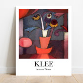 Blume von Paul Klee Poster