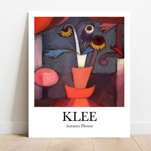 Blume von Paul Klee Poster