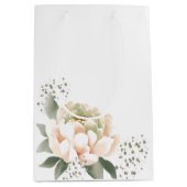 Blume von Peony Blush und Confetti Dots Mittlere Geschenktüte (Vorderseite)