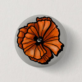 Blume von Primavera Button