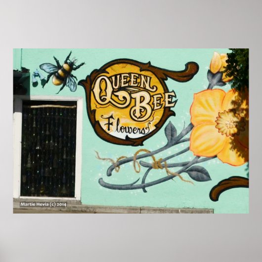 Blume von Queen Bee Poster (Vorne)