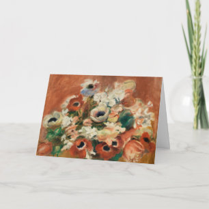 Blume von Renoir Impressionist Art Malerei Karte