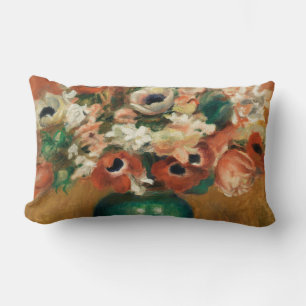 Blume von Renoir Impressionist Art Malerei Lendenkissen