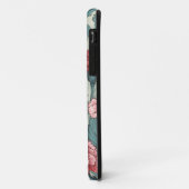 Blume von rosa Nelken Case-Mate iPhone Hülle (Hinten/Links)