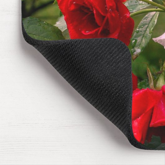 Blume von Rose Mousepad (Ecke)