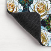 Blume von Rosen Mousepad (Ecke)