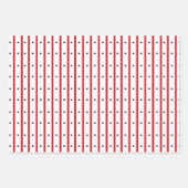 Blume von Rotem Mohn und Koordinierung Geschenkpapier Set (Vorderseite 2)