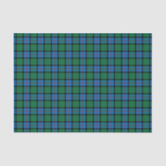 Blume von Schottland-StaatsangehörigerTartan Seidenpapier (Vorderseite)