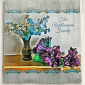 Blume von Seide und Mais 2190 Duschvorhang