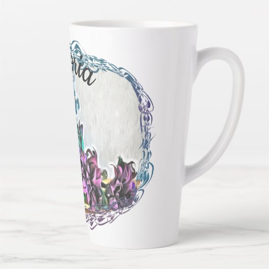 Blume von Seide und Mais 2190 Milchtasse (Rechts)