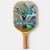 Blume von Seide und Mais 2190 Pickleball Schläger (Vorderseite)