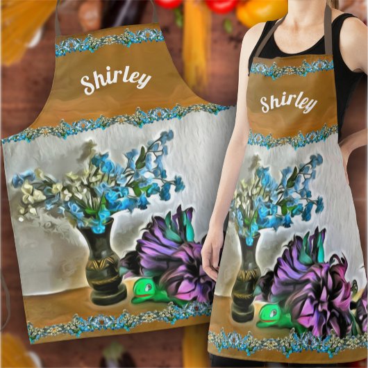 Blume von Seide und Mais 2190 Schürze