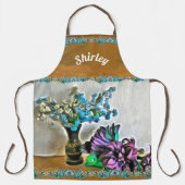 Blume von Seide und Mais 2190 Schürze (Vorderseite)