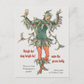 Blume von Shakespeare Holly Walter Crane CC0968 Postkarte (Vorderseite)