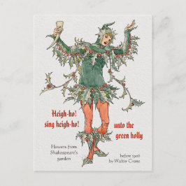 Blume von Shakespeare Holly Walter Crane CC0968 Postkarte