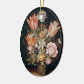 Blume von Van den Berghe Keramik Ornament (Links)