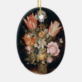 Blume von Van den Berghe Keramik Ornament (Hinten)