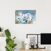 Blume von Vrubel Poster (Heimbüro)