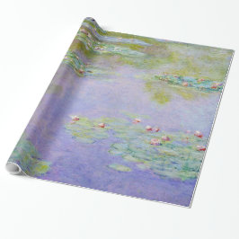 Blume von Water Lilies Geschenkpapier
