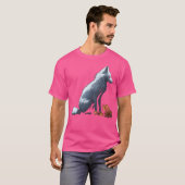 Blume von Weißfuchs Art Fox T-Shirt (Vorne ganz)