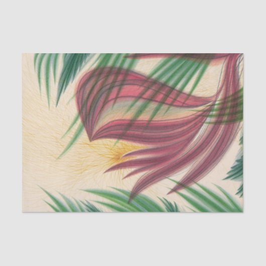 Blume von William Harman Butler von Houghton Seidenpapier (Vorderseite)