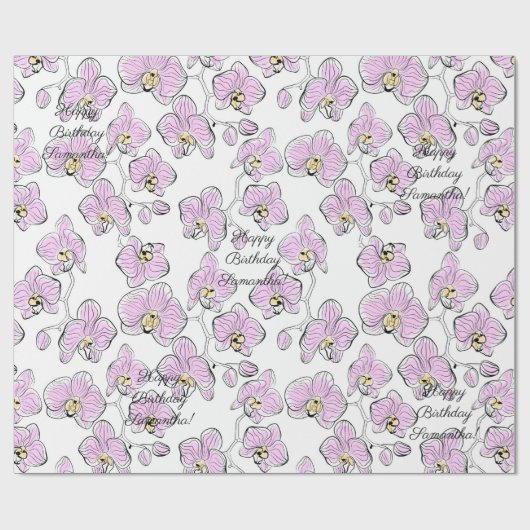 BLUME w Geschenkpapier (Flach)