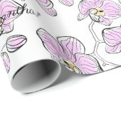 BLUME w Geschenkpapier (Rolleneckpunkt)