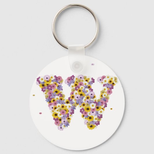 BLUME W SCHLÜSSELANHÄNGER (Vorderseite)
