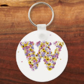 BLUME W SCHLÜSSELANHÄNGER (Vorderseite)