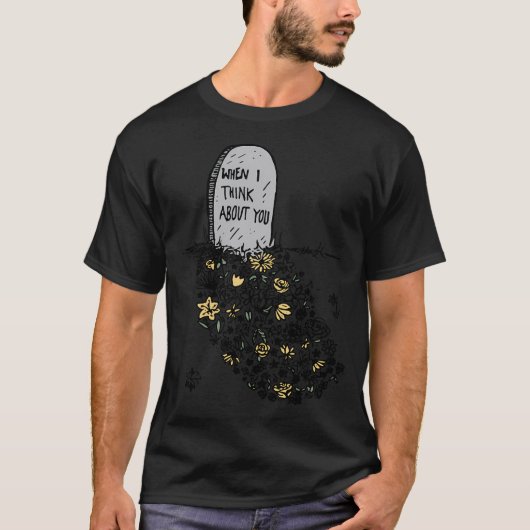 Blume wachsen aus meinem Grab T-Shirt (Vorderseite)