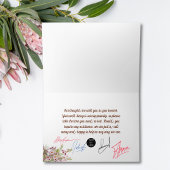 Blume während der goldenen Stunde Karte