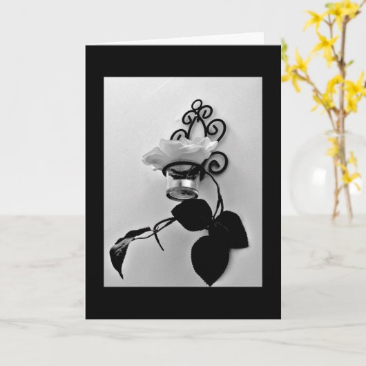 Blume Wall Sconce Karte (Gelbe Blume)