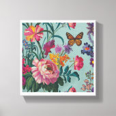 Blume Wallart Leinwanddruck (Vorderseite)