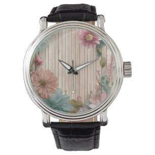 Blume Wallpaper watch einzigartige Uhr