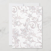 Blume - Wandpapier 1 Dankeskarte (Vorderseite)