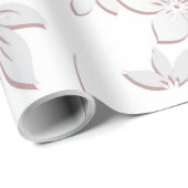Blume - Wandpapier 1 Geschenkpapier (Rolleneckpunkt)