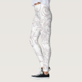 Blume - Wandpapier 1 Leggings (Links)