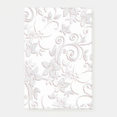 Blume - Wandpapier 1 Post-it Klebezettel (Vorderseite)