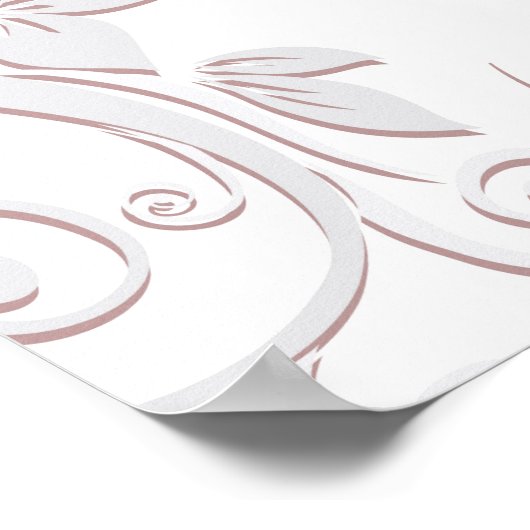 Blume - Wandpapier 1 Poster (Ecke)