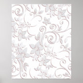 Blume - Wandpapier 1 Poster (Vorne)