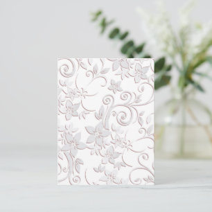 Blume - Wandpapier 1 Postkarte