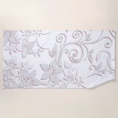 Blume - Wandpapier 1 Strandtuch (Vorderseite)