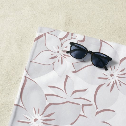 Blume - Wandpapier 1 Strandtuch (Beispiel)