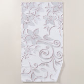 Blume - Wandpapier 1 Strandtuch (Vorderseite)