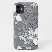 Blume-Wandpapier 2 Case-Mate iPhone Hülle (Rückseite)
