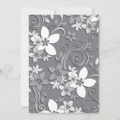 Blume-Wandpapier 2 Karte (Vorderseite)